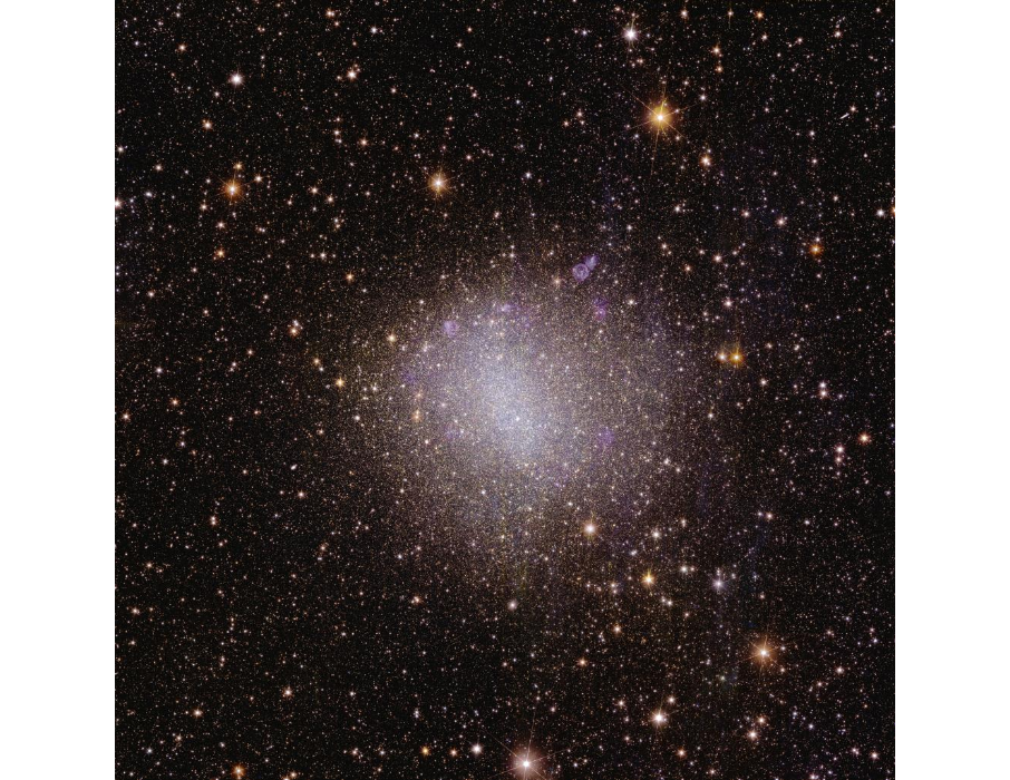 euclids view of irregular galaxy ngc 6822