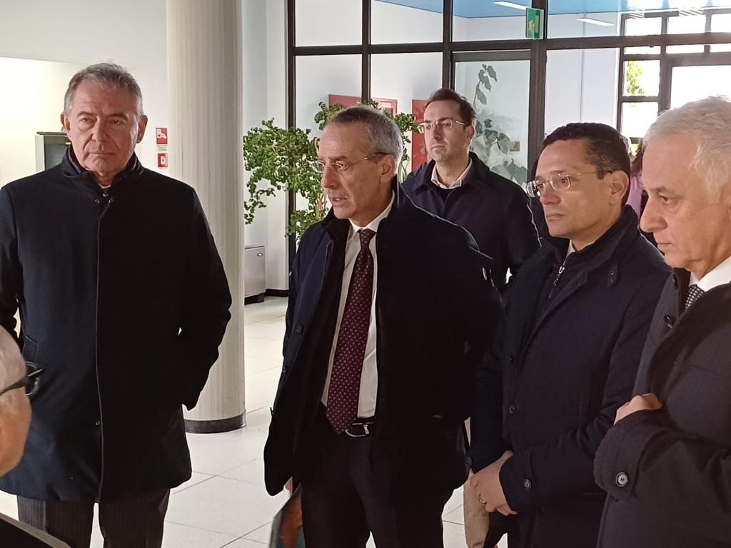 urso asi matera valente salamone - Urso in visita al Centro Spaziale Asi di Matera