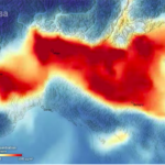 La Pianura Padana e le fluttuazioni dell’inquinamento atmosferico riprese dall’ESA