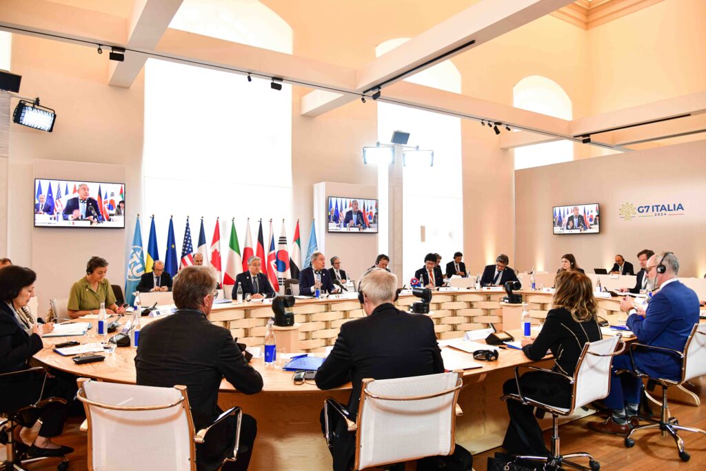 A Verona la prima Ministeriale G7 Industria, Tecnologia e Digitale 3 g7 ministerial meeting on industry tech digital tour de table opening session ph massimiliano de giorgi 7