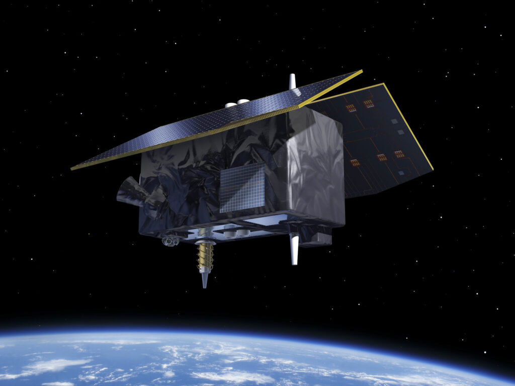 esa Genesis_satellite_pillars ESA-S. Corvaja