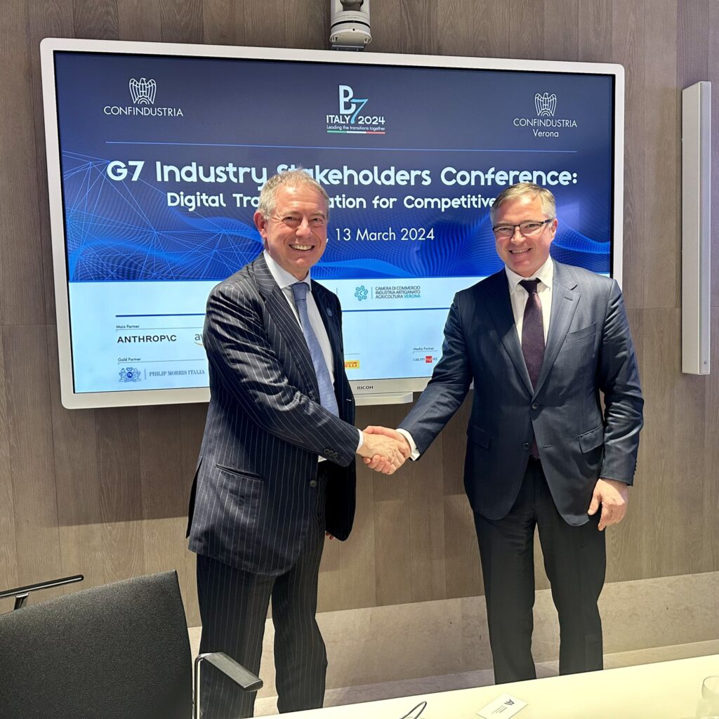 G7 Industry Stakeholders Conference Continuano gli incontri bilaterali A Verona