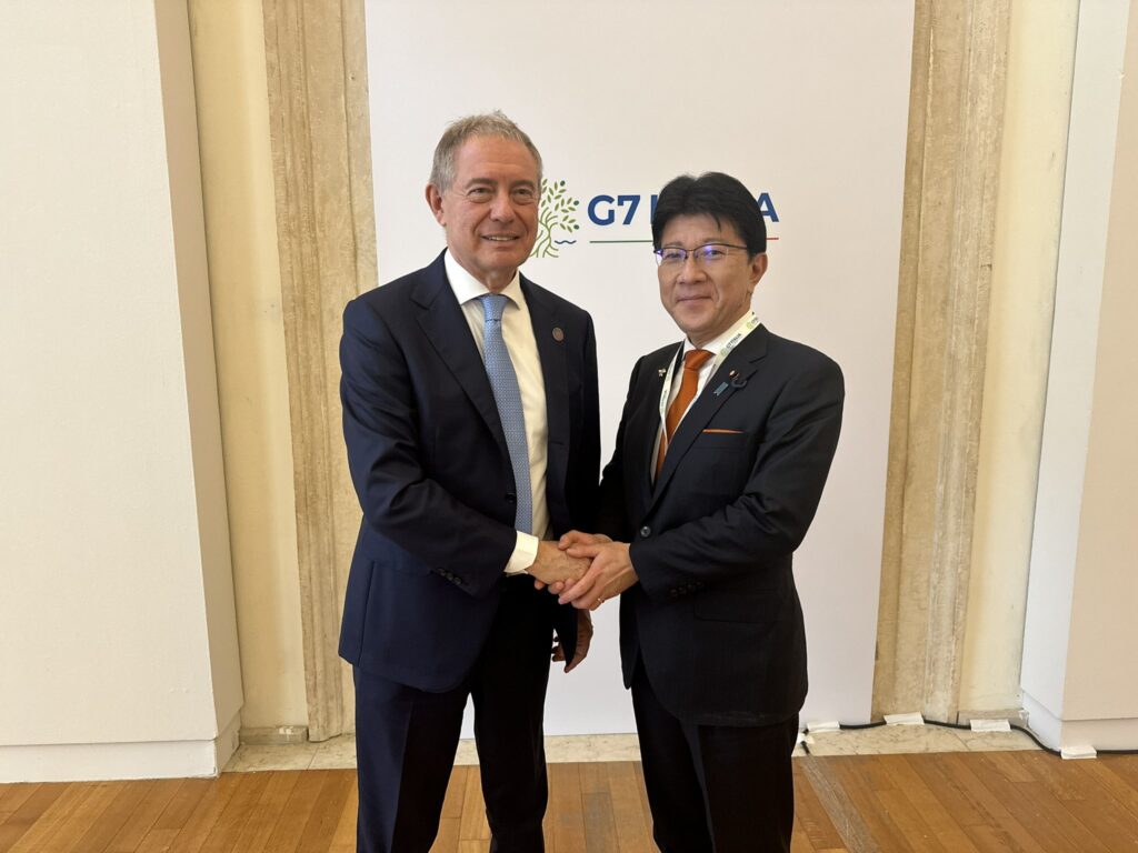 Il Giappone incontra l'Italia a margine della Ministeriale