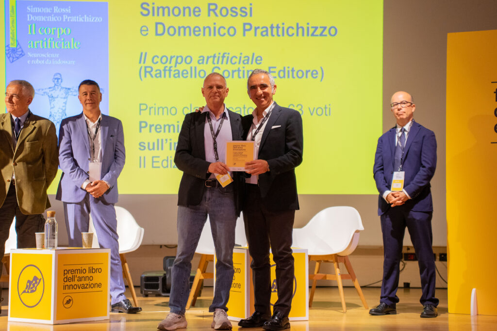 premio libro dellanno sullinnovazione 4 - Premio Libro dell’Anno sull'Innovazione al Galileo Festival: vince "Il corpo artificiale"