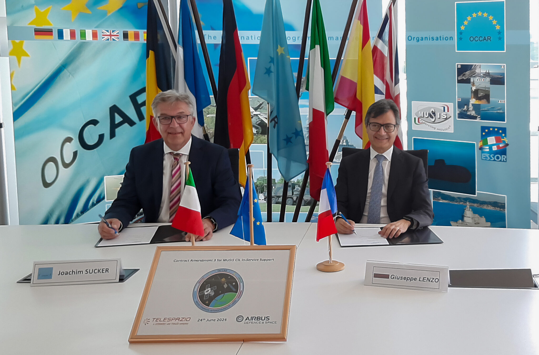 Telespazio si aggiudica il contratto per i servizi di supporto del programma italo-francese MUSIS-CIL