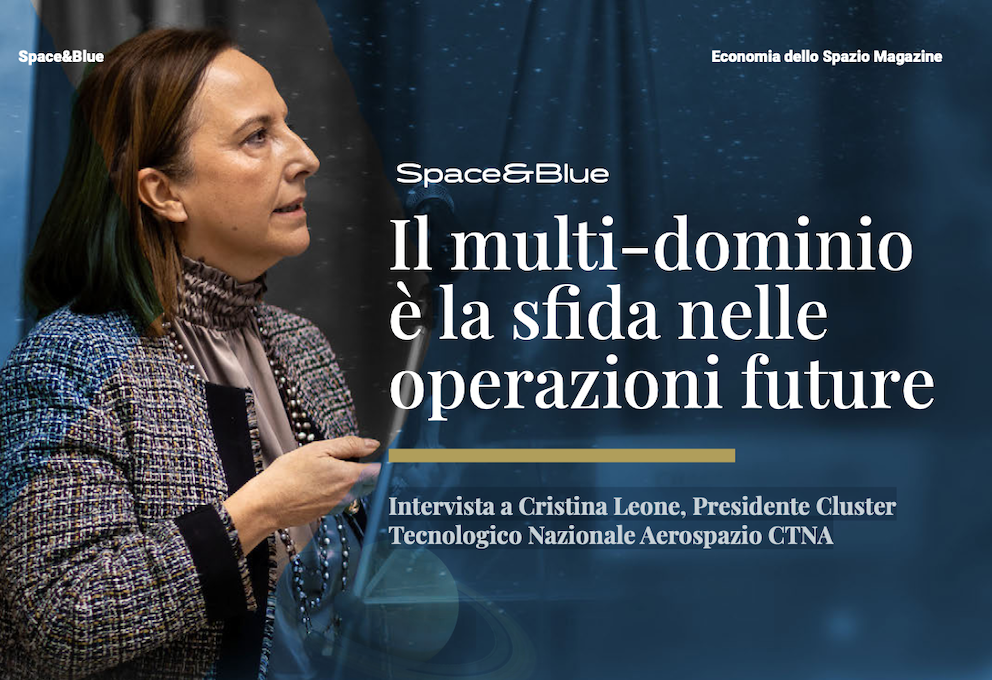 Space&Blue, Cristina Leone: Il multi-dominio è la sfida nelle operazioni future 1 image 12