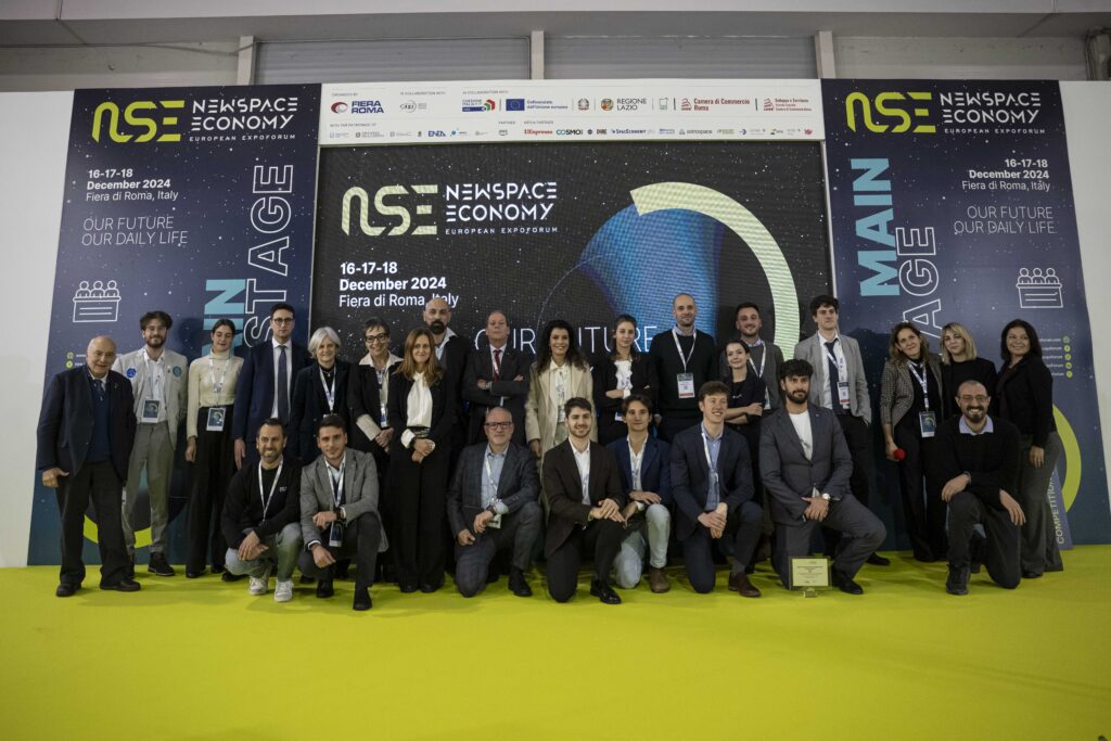 foto gruppo pitch competition nse 2024 - Astradyne vince la Pitch Competition di NSE New Space Economy Expoforum 2024