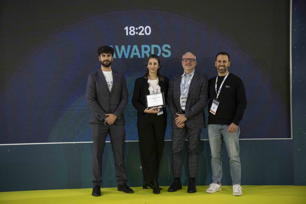 premiazione rea space - Astradyne vince la Pitch Competition di NSE New Space Economy Expoforum 2024