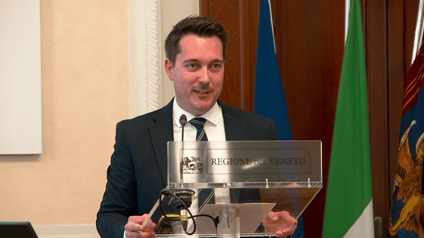 Assemblea generale delle reti spaziali dell'UE 2025 ambientata sullo sfondo della storica Venezia 3 turpin 1