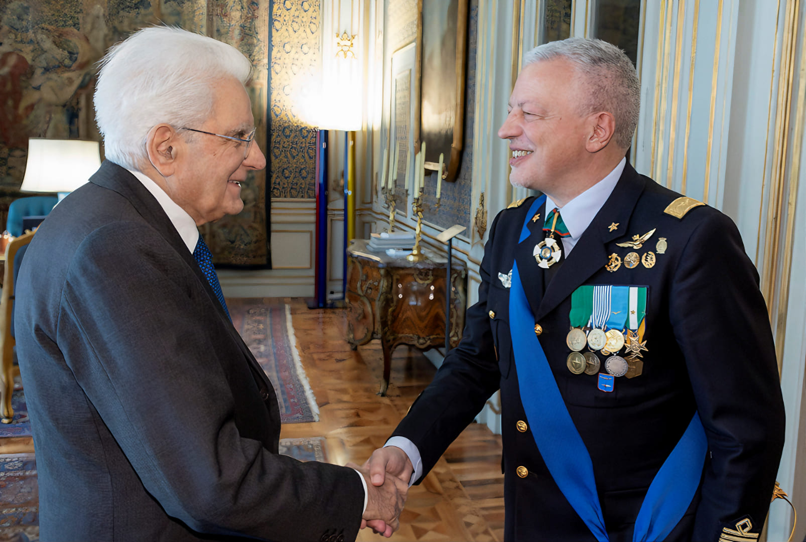 Mattarella riceve Goretti e Conserva, vertici Aeronautica 3 Mattarella