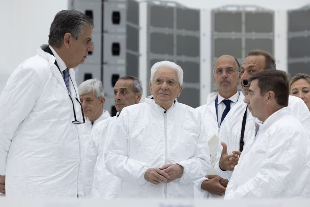 space smart factory quirinale 4 1 - Space Smart Factory: Urso inaugura con Mattarella