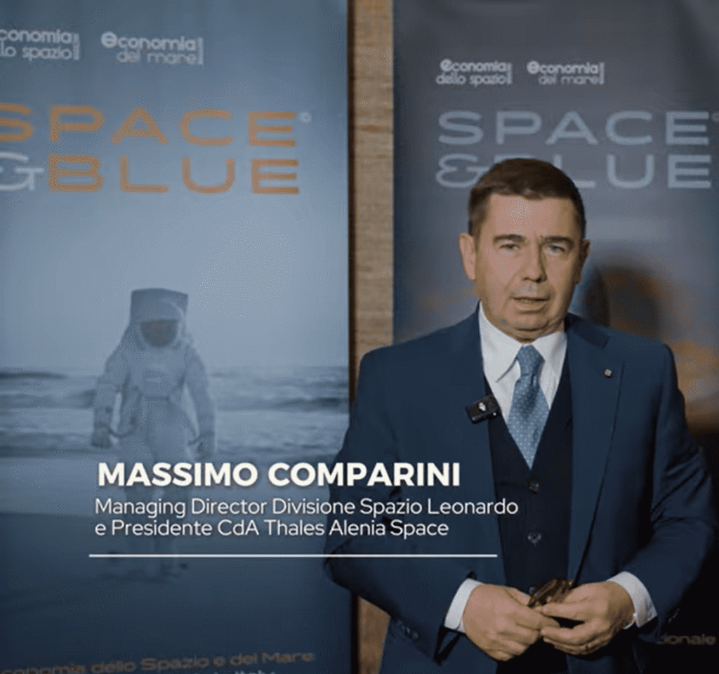 Intervista a Massimo Comparini al 3° Forum Space&Blue 2025 al Mimit