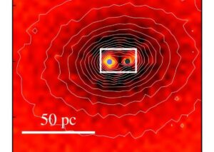 Il JWST chiarisce l’origine del doppio nucleo di NGC 4486B