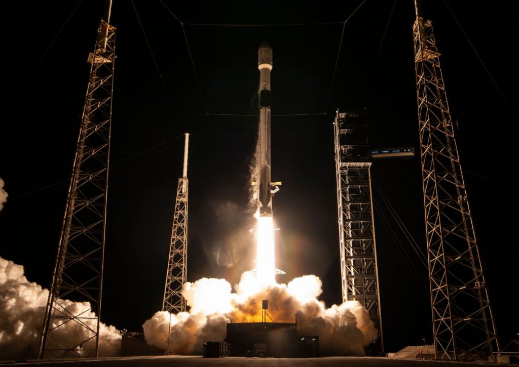 SpaceX porta in orbita GPS III-9 per la US Space Force 1 lancio per Space Force