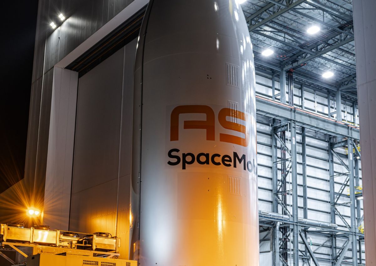 Il satellite BlueBird arriva al sito di Blue Origin