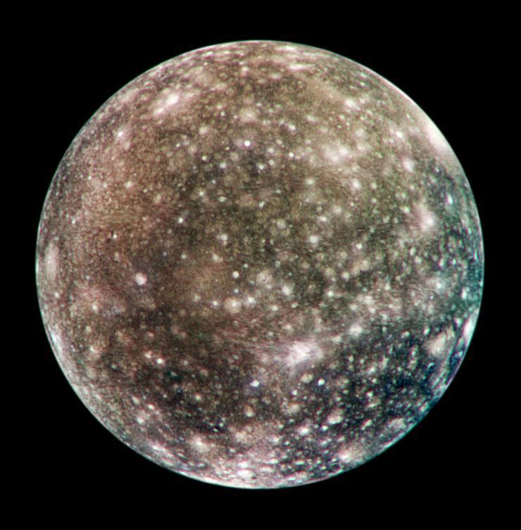 fig 6 superficie di callisto con ghiaccio e crateri nasa voyagergalileo public domain - L’uomo dopo l’uomo