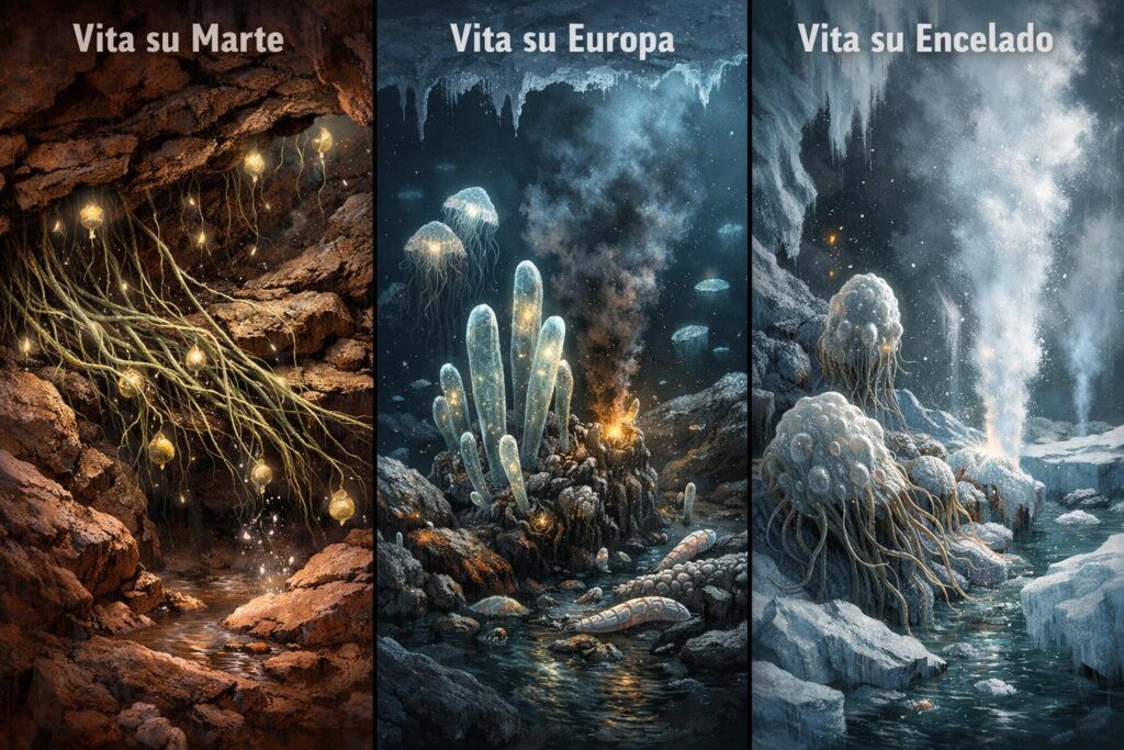 Vita aliena nello Spazio 6 vite aliene - Vita aliena nello Spazio