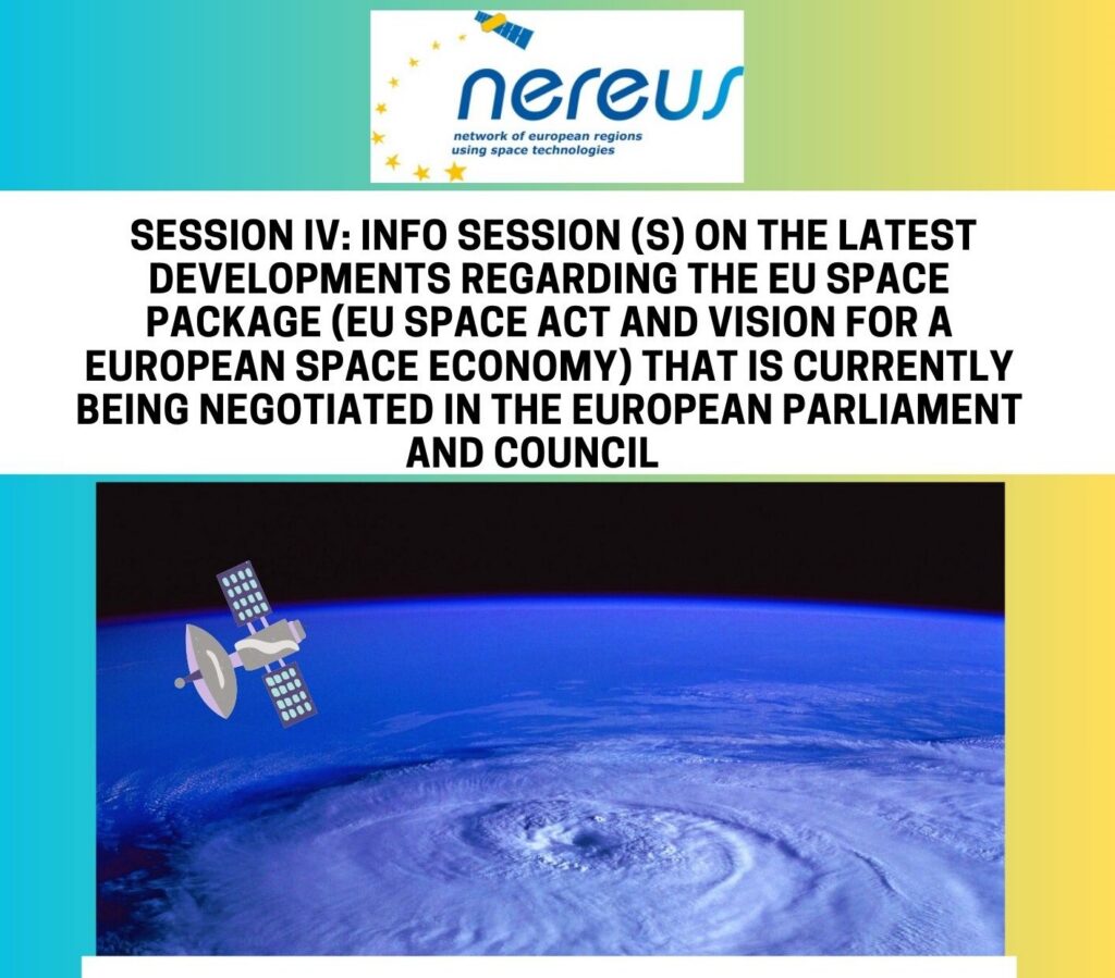 Webinar NEREUS analizza il negoziato sull’EU Space Act 1 EU Space Act