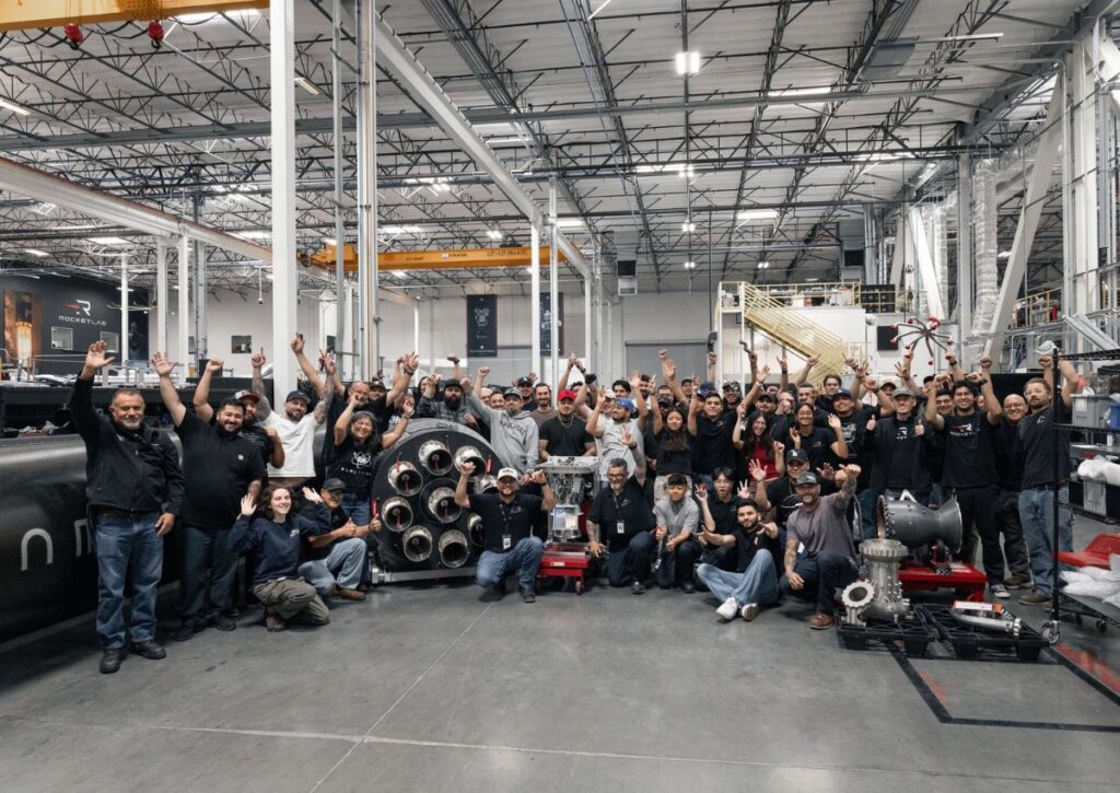 Rocket Lab completa il millesimo motore Rutherford 1 Motore Rutherford