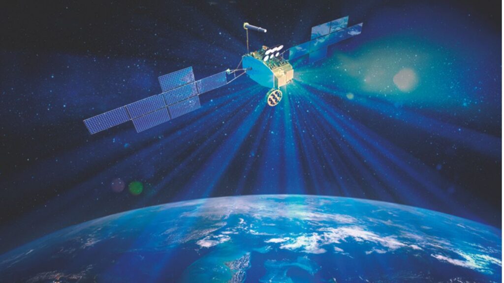 SpainSat NG-III, Airbus guiderà lo sviluppo del nuovo satellite europeo per comunicazioni sicure 1 Rendering del satellite SpainSat NG-III sviluppato da Airbus Defence and Space per il programma europeo di comunicazioni sicure in orbita sopra la Terra.
