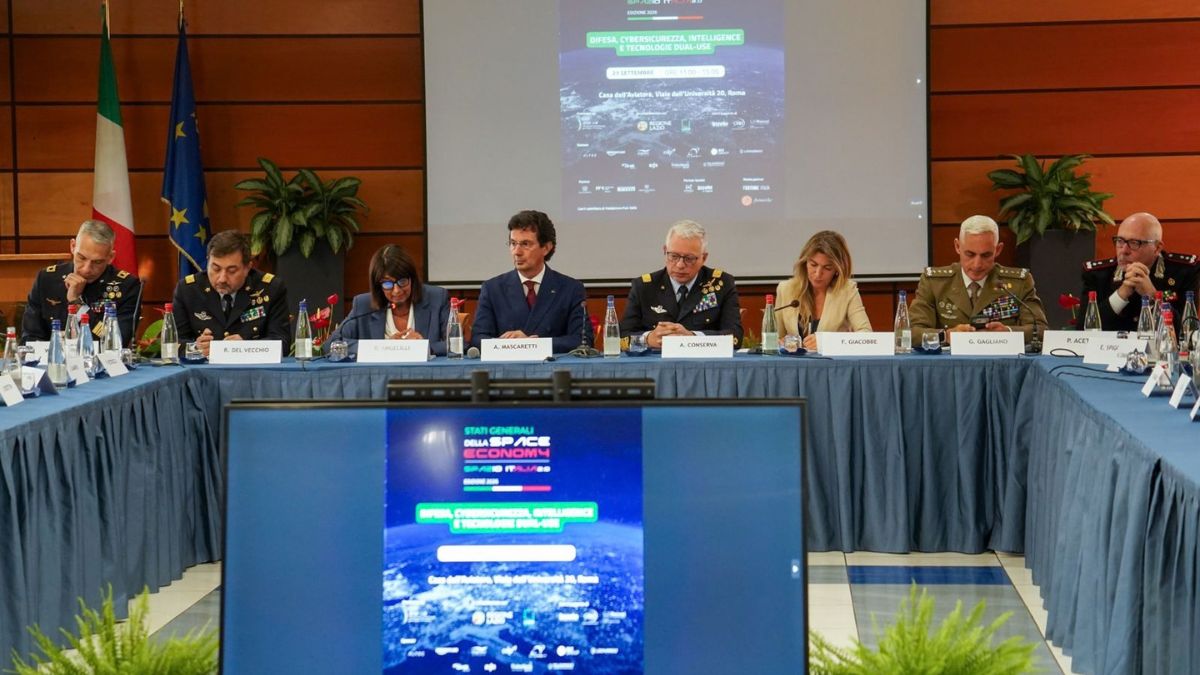 Stati Generali della Space Economy a Roma su aerospazio, difesa e sicurezza