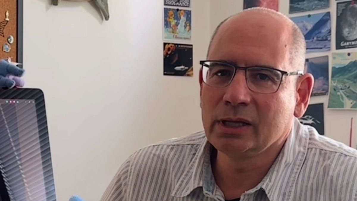 Matteo Massironi dell'Università di Padova, coautore dello studio sulla grafite su Mercurio