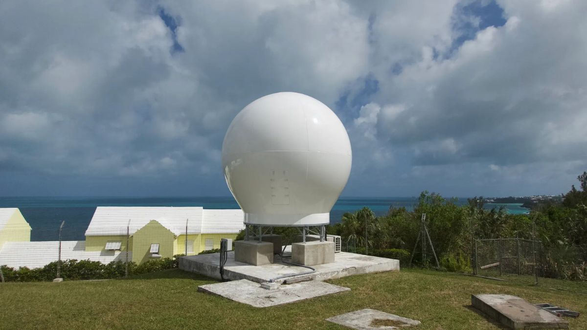Stazione di terra della rete Quartz di Blue Origin alle Bermuda
