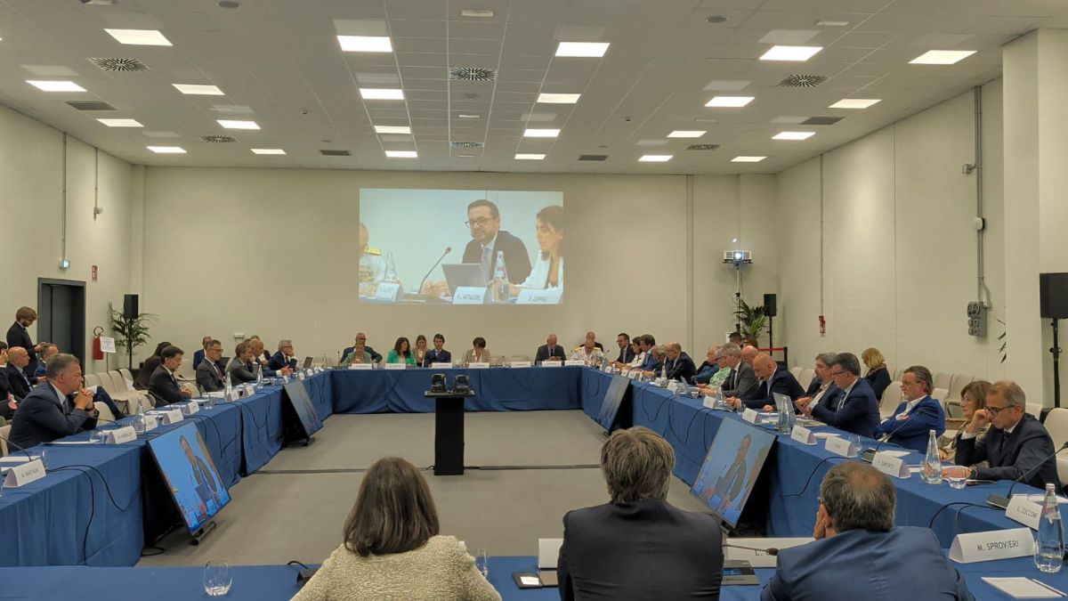 Stati Generali della Space Economy a Trieste durante la tavola rotonda