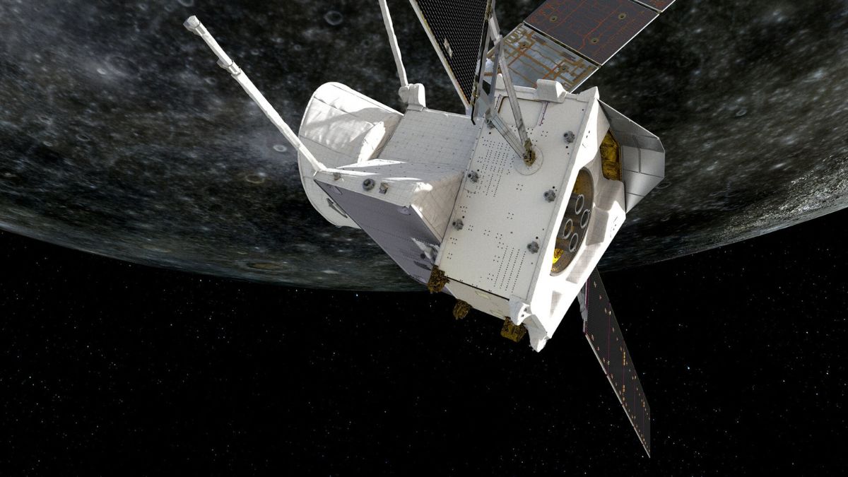 BepiColombo vicino a Mercurio con SIMBIO-SYS a bordo