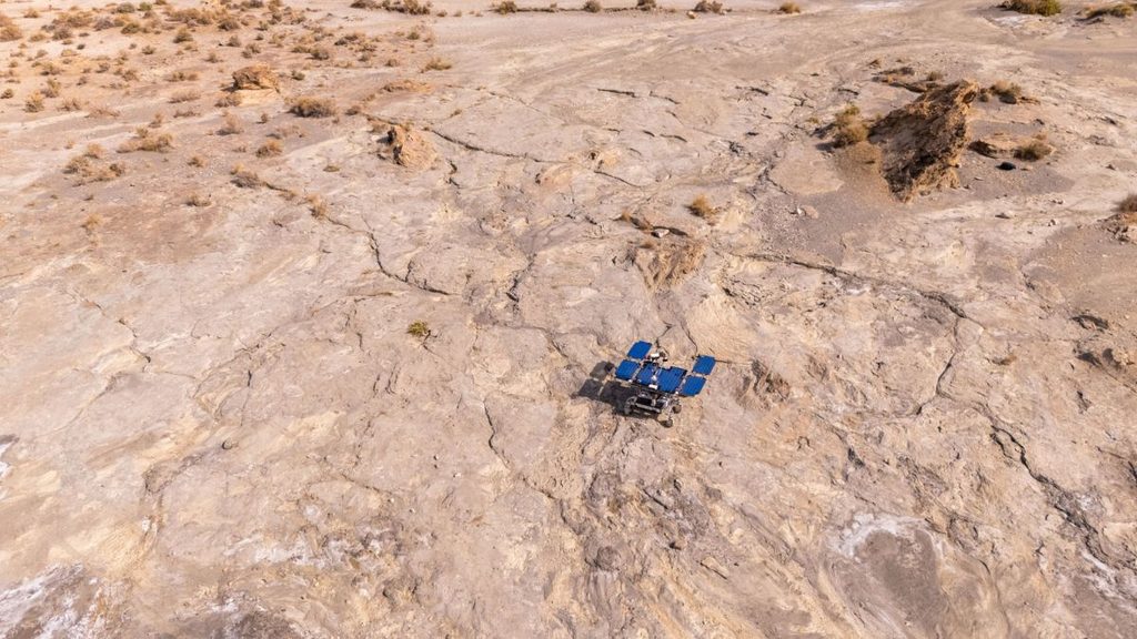 Rosalind Franklin, ESA e Airbus testano in Spagna le operazioni del rover ExoMars 1 Test ExoMars con un rover nel deserto di Tabernas in Spagna